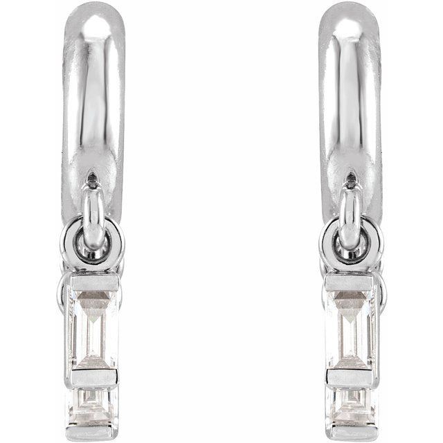 platinum-1/5-ctw-natural-diamond-fringe-hoop-earrings