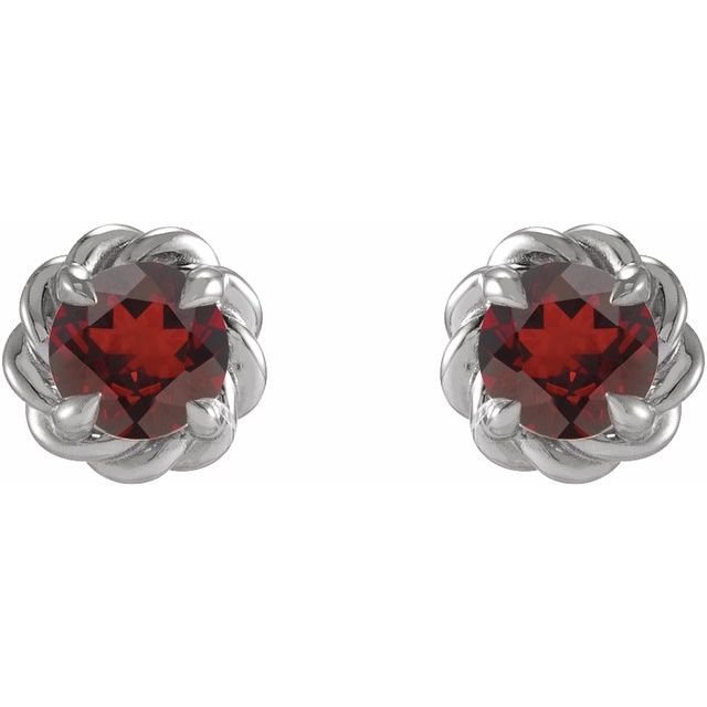 14k-white-gold--natural-mozambique-garnet-claw-prong-rope-earrings