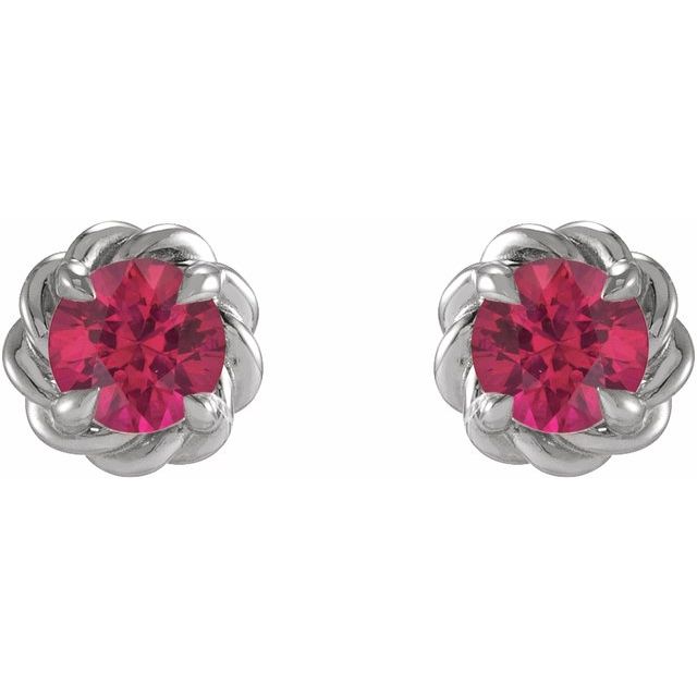 14k-white-gold--natural-ruby-claw-prong-rope-earrings