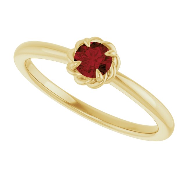 14k-yellow-gold-natural-mozambique-garnet-solitaire-rope-ring
