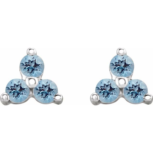14k-white-gold-natural-aquamarine-three-stone-earrings