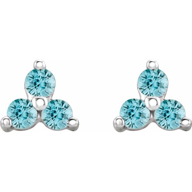 14k-white-gold-natural-blue-zircon-three-stone-earrings
