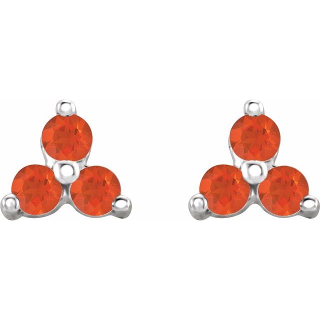 14k-white-gold-natural-mexican-fire-opal-three-stone-earrings