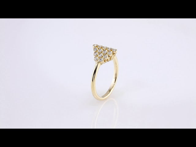 14k-yellow-gold-1/3-ctw-natural-diamond-bezel-set-cluster-ring