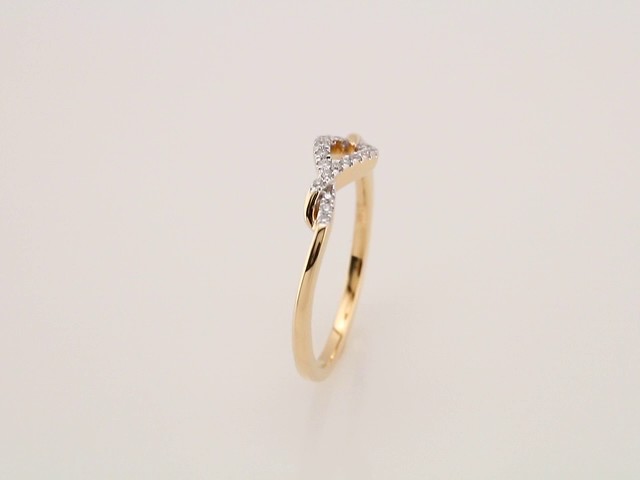 14k-yellow-gold-1/10-ctw-natural-diamond-knot-ring