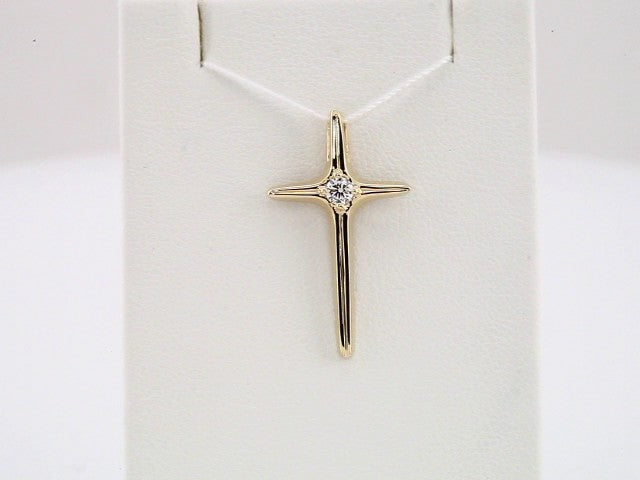 14k-yellow-gold-.07-ctw-natural-diamond-cross-pendant
