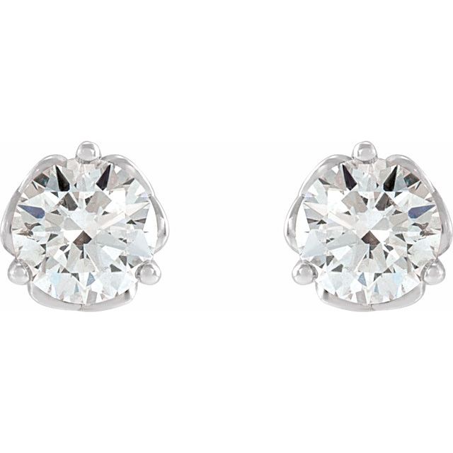 platinum-1/3-ctw-natural-diamond-celtic-inspired-earrings