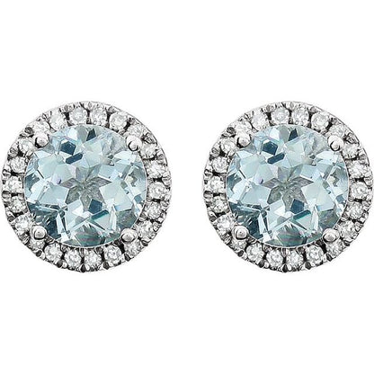 14k-white-gold-natural-aquamarine-&-1/8-ctw-natural-diamond-earrings