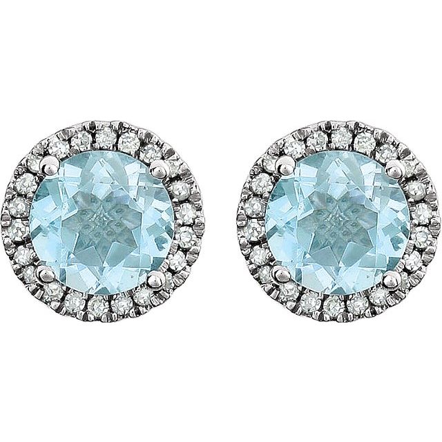 14k-white-gold-natural-sky-blue-topaz-&-1/8-ctw-natural-diamond-earrings