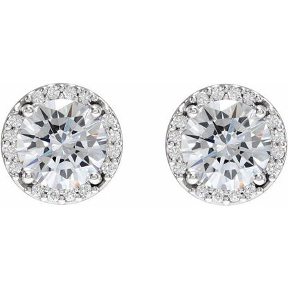 platinum-1/2-ctw-natural-diamond-halo-style-earrings