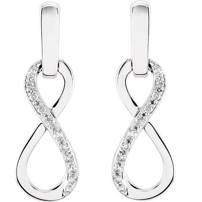 14k-white-gold-1/10-ctw-natural-diamond-infinity-inspired-earrings