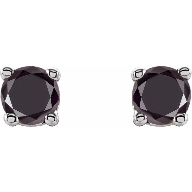 14k-white-gold-1/8-ctw-natural-black-diamond-earrings