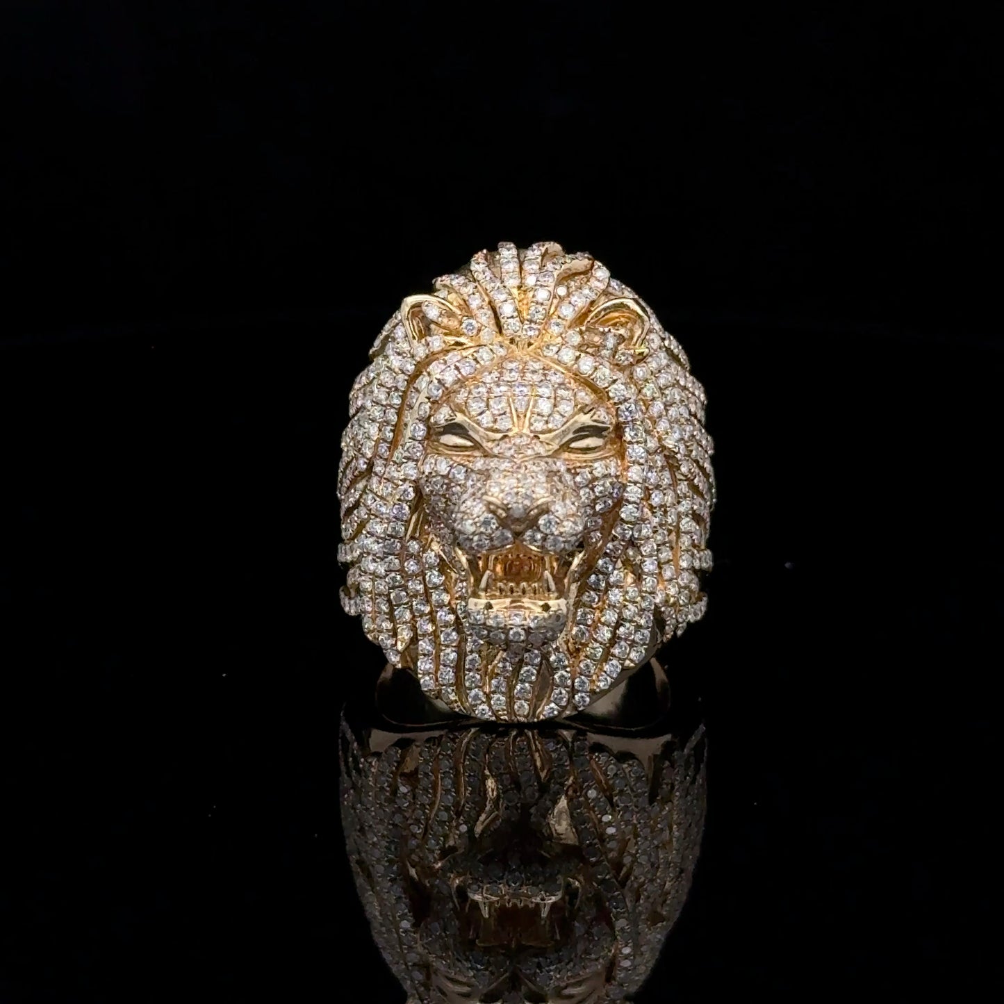 Lion Head Ring