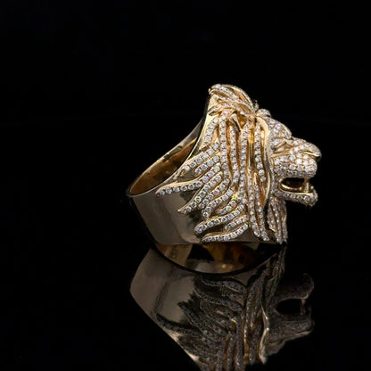 Lion Head Ring