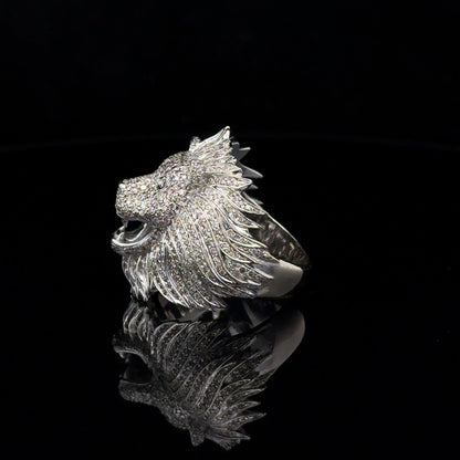 Lion Head Ring