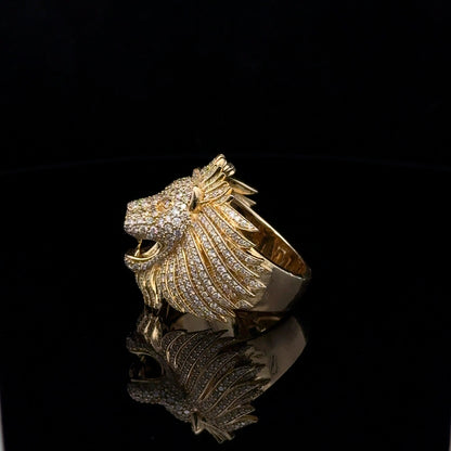 Lion Head Ring