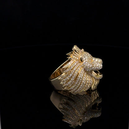 Lion Head Ring