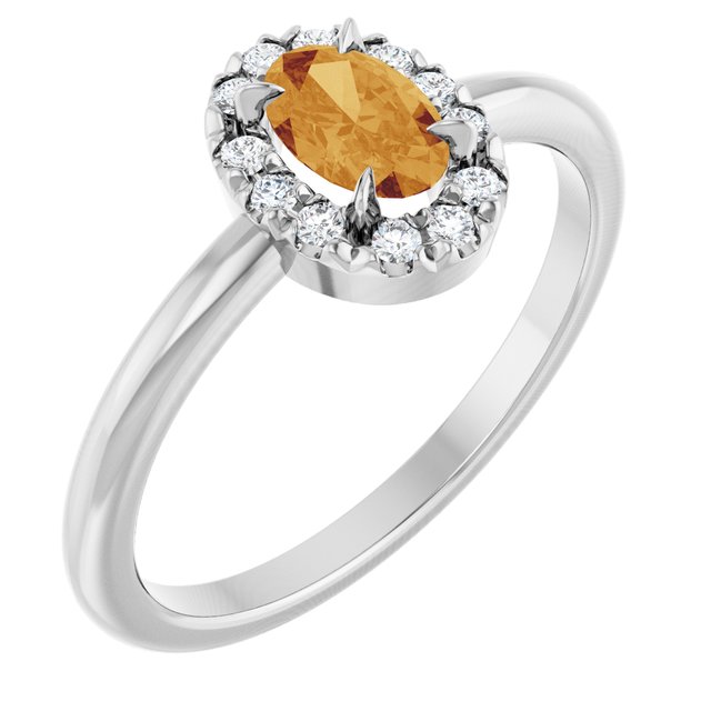 14k-white-gold-natural-citrine-&-1/10-ctw-natural-diamond-french-set-halo-style-ring