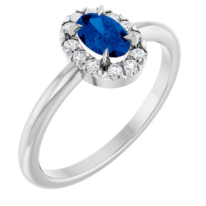 14k-white-gold-natural-blue-sapphire-&-1/10-ctw-natural-diamond-french-set-halo-style-ring