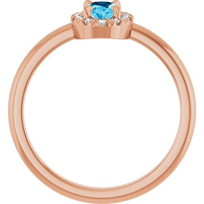 14k-rose-gold-natural-aquamarine-&-1/10-ctw-natural-diamond-french-set-halo-style-ring