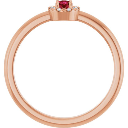 14k-rose-gold-natural-ruby-&-.03-ctw-natural-diamond-french-set-halo-style-ring