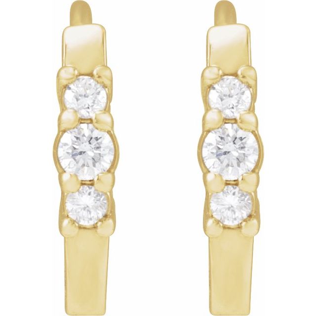 14k-yellow-gold-1/8-ctw-natural-diamond-hinged--hoop-earrings