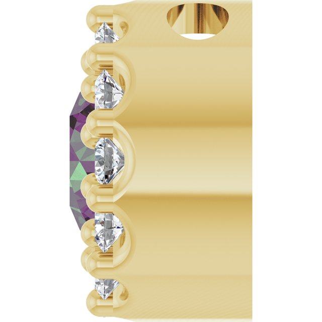 14k-yellow-gold-natural-alexandrite-&-.08-ctw-natural-diamond-halo-style-pendant
