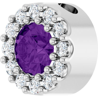 14k-white-gold-natural-amethyst-&-.08-ctw-natural-diamond-halo-style-pendant