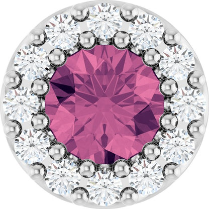 14k-white-gold-natural-pink-tourmaline-&-.08-ctw-natural-diamond-halo-style-pendant