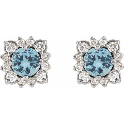 14k-white-gold-natural-aquamarine-&-1/2-ctw-natural-diamond-halo-style-earrings