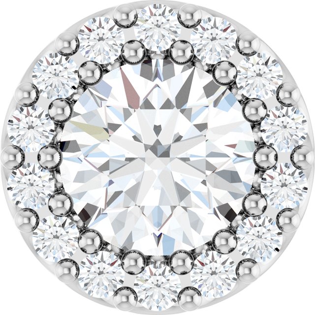 14k-white-gold-natural-white-sapphire-&-1/10-ctw-natural-diamond-halo-style-pendant