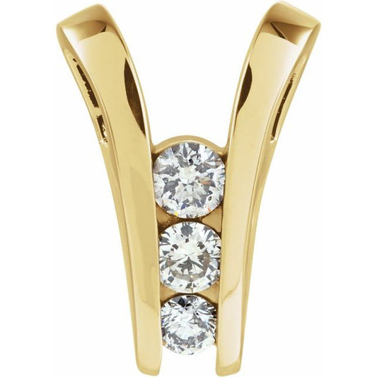 14k-yellow-gold-3/4-ctw-natural-diamond-three-stone-pendant