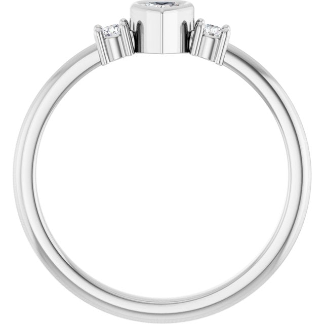 platinum-1/6-ctw-natural-diamond-ring