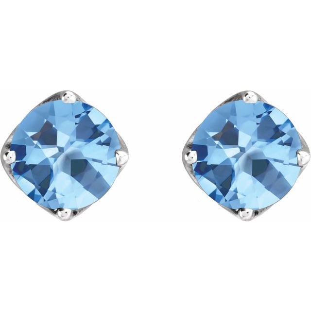 14k-white-gold---round-aquamarine-woven-design-earrings