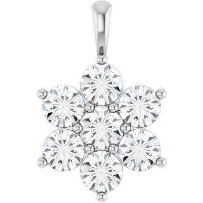 14k-white-gold-2-3/4-ctw-natural-diamond-cluster-pendant