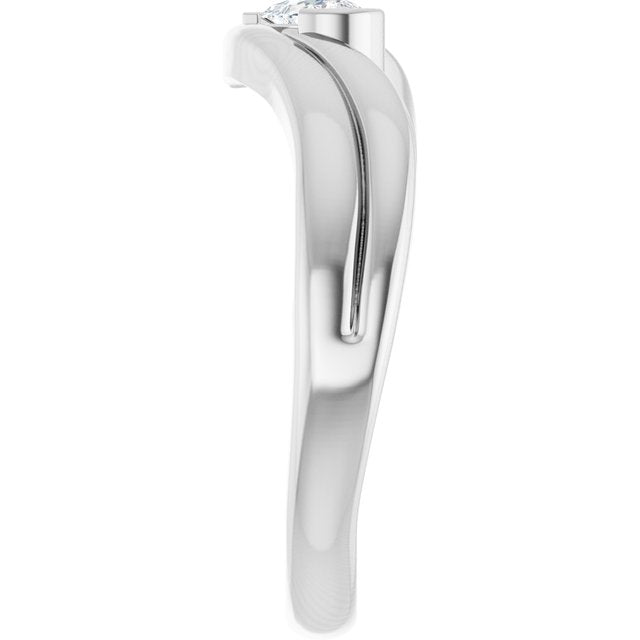 14k-white-gold-1/5-ct-natural-diamond-freeform-ring