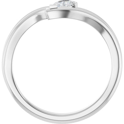 14k-white-gold-1/5-ct-natural-diamond-freeform-ring