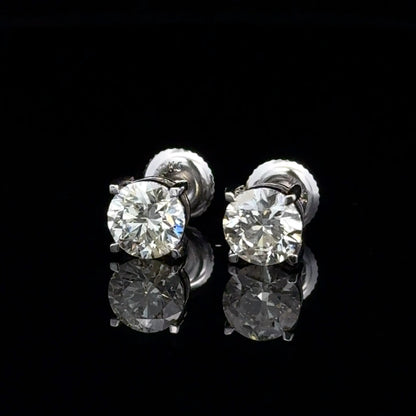 Solitaire Earrings