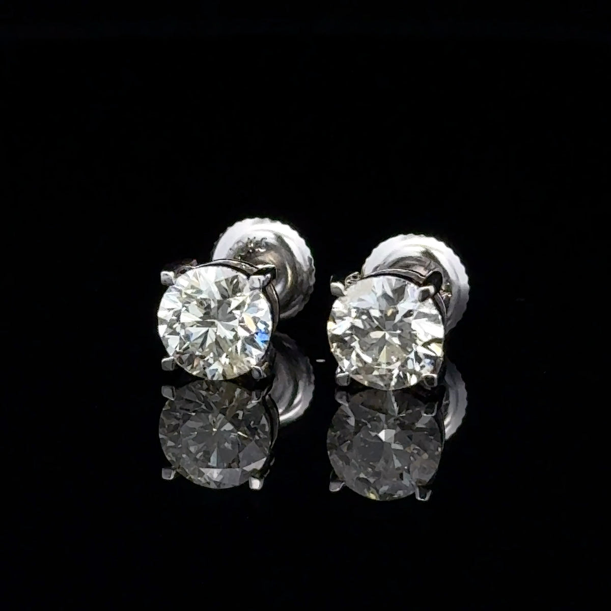 Solitaire Earrings