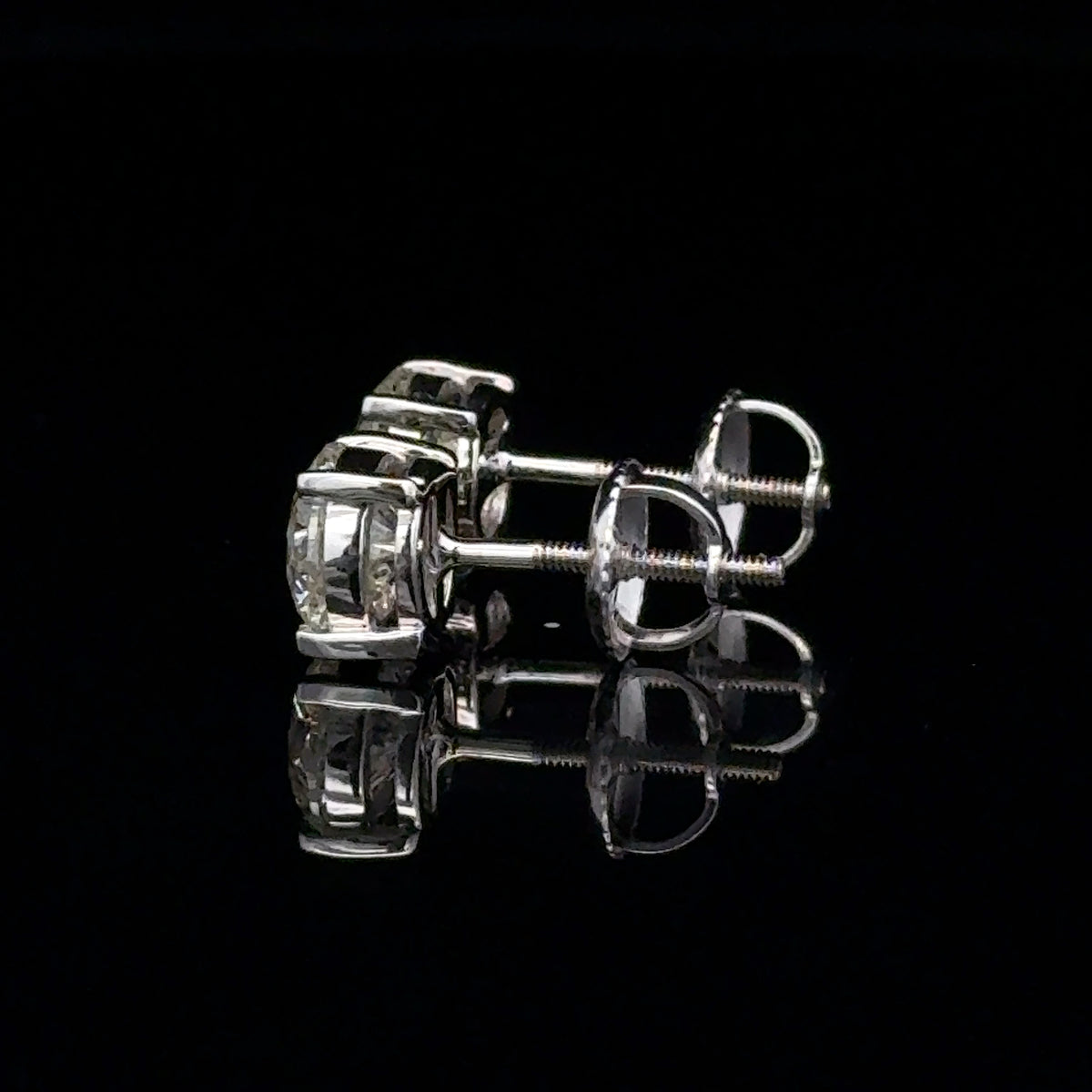 Solitaire Earrings