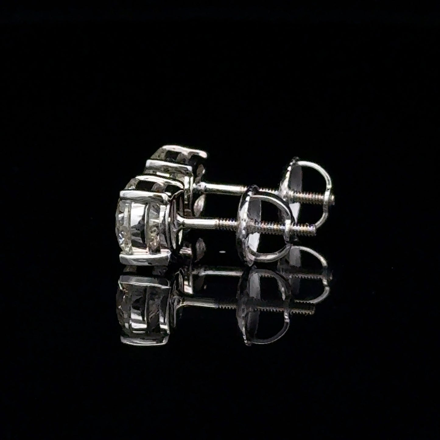 Solitaire Earrings