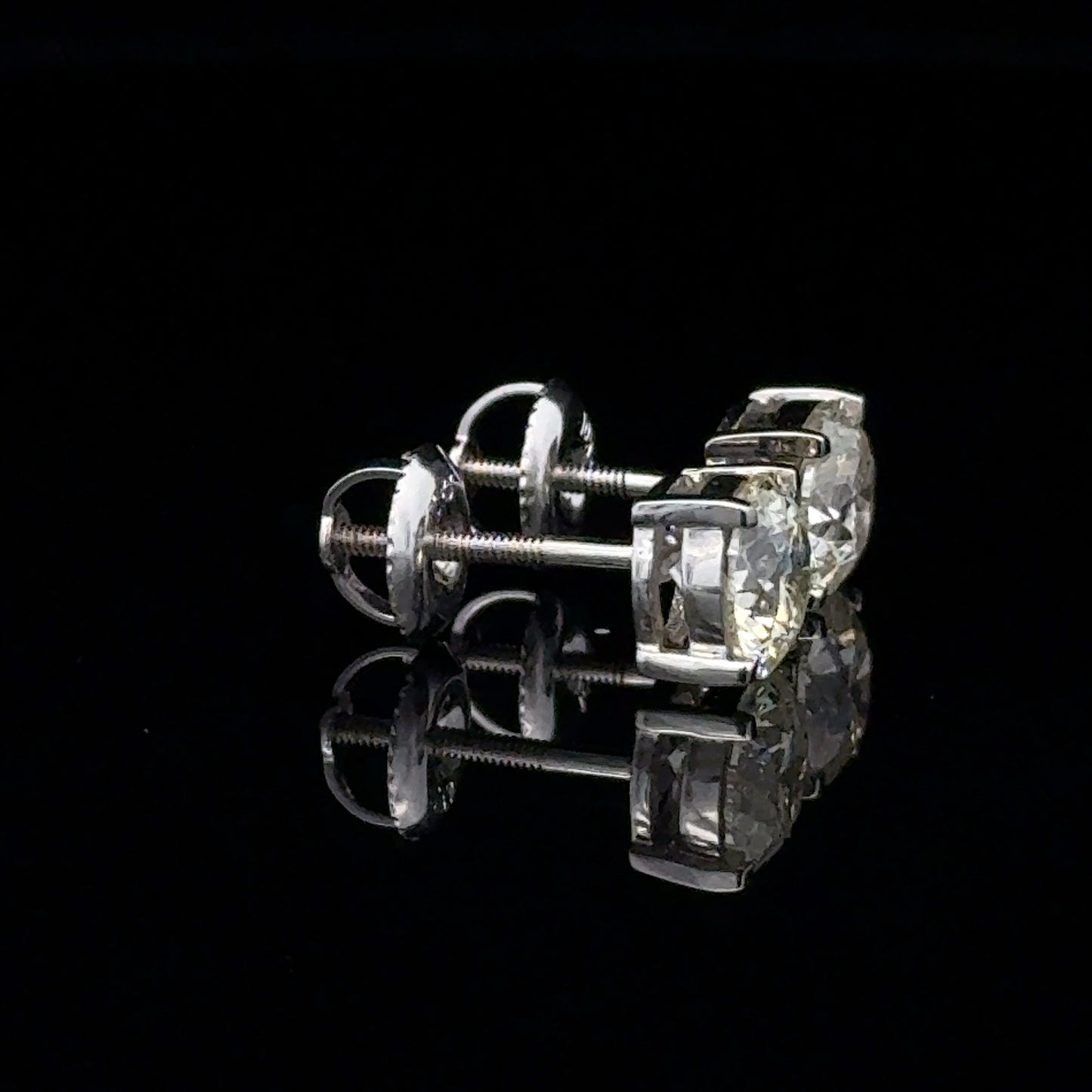 Solitaire Earrings