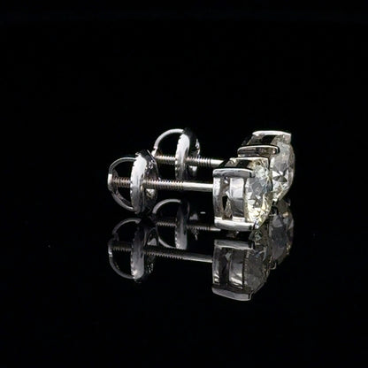 Solitaire Earrings