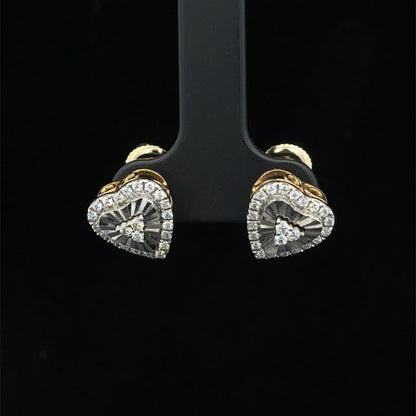 Heart Studs