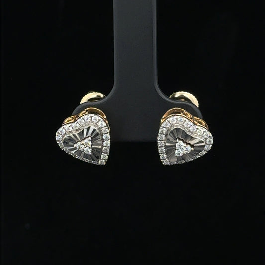 Heart Studs