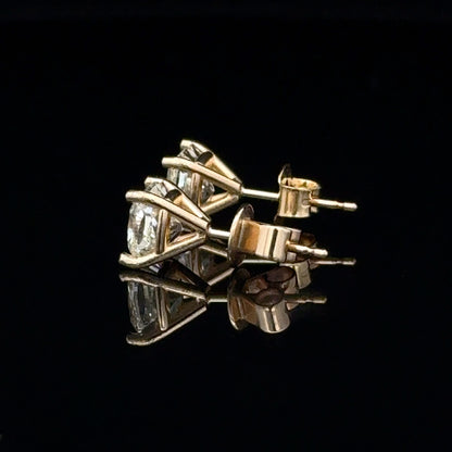 Solitaire Earrings