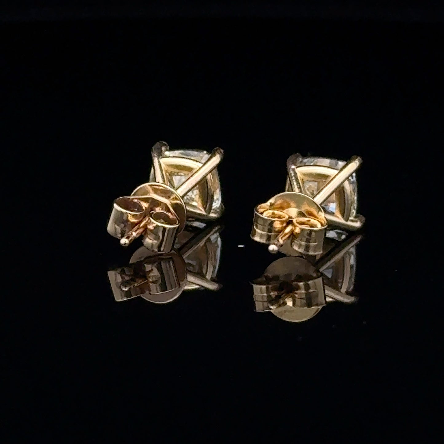 Solitaire Earrings