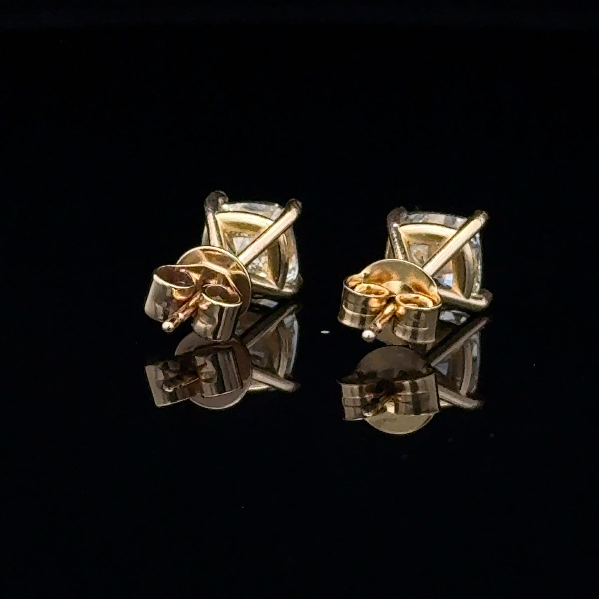 Solitaire Earrings