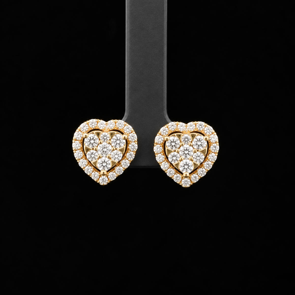 Heart Studs