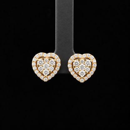 Heart Studs
